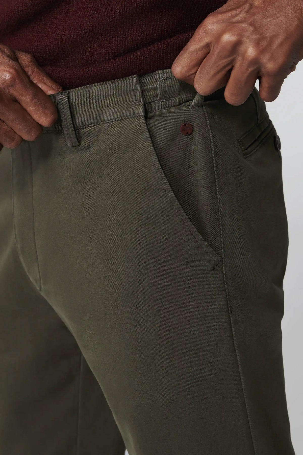 Meyer - Oslo Green Trousers