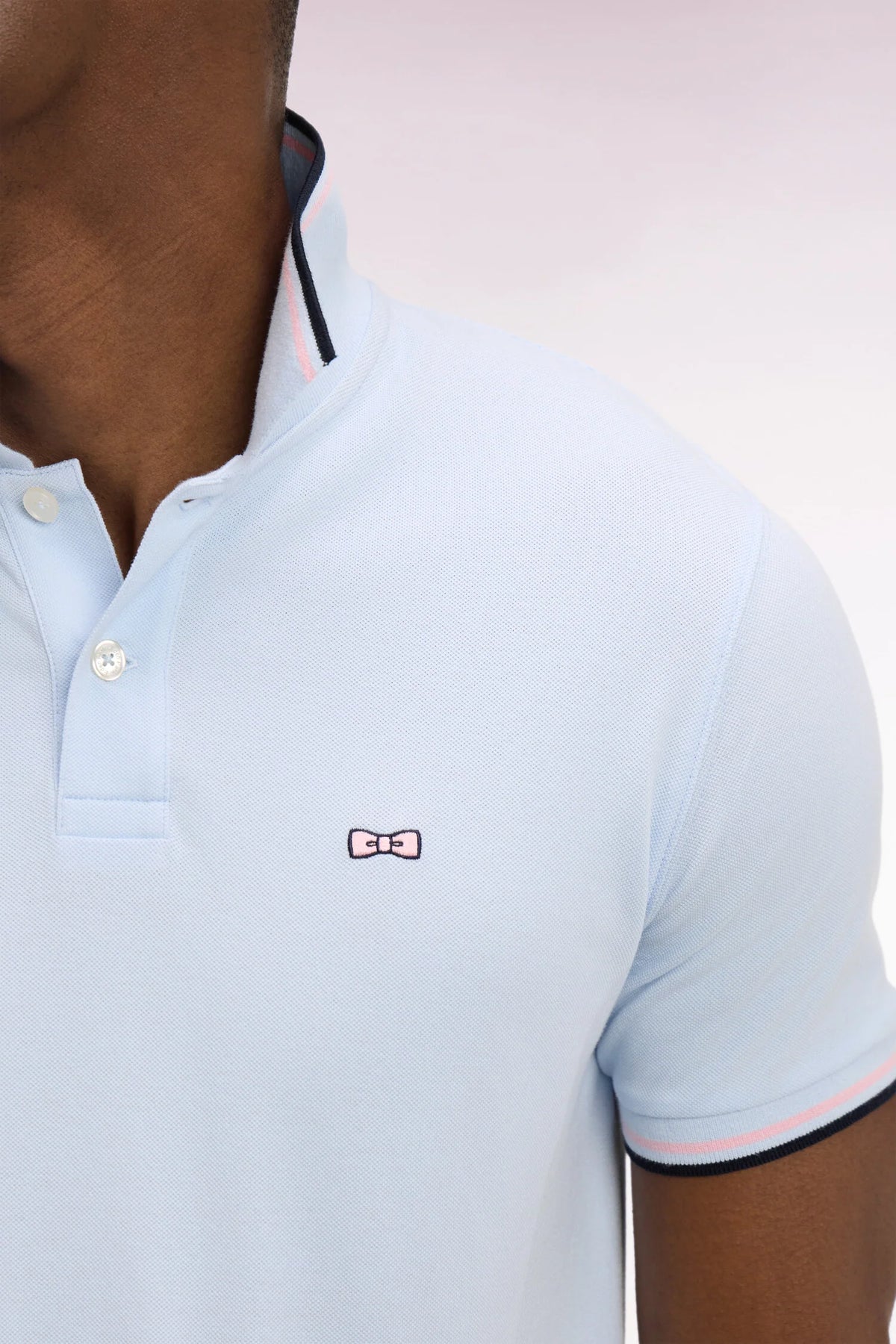 Eden Park - Cotton Polo Shirt, Light Blue