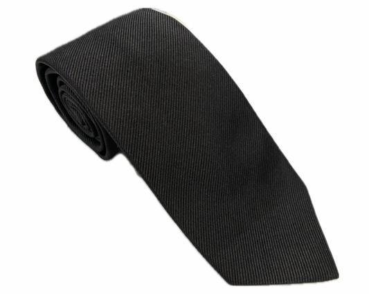 Black Silk Tie