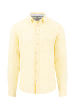 Load image into Gallery viewer, Fynch Hatton - Linen Button-Down Collar Shirt, Pale Yellow
