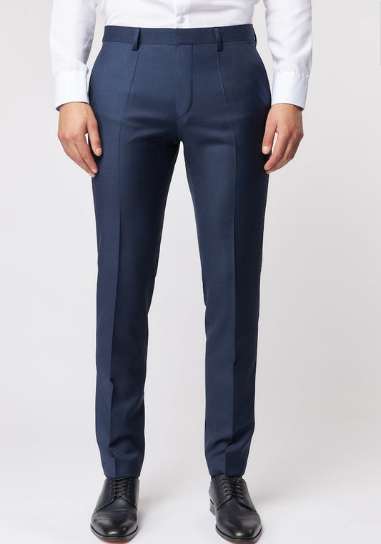 Roy Robson - Pure Wool Slim Fit Suit Trouser 05058, Navy
