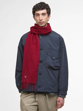 Load image into Gallery viewer, Barbour - Plain Lambswool Scarf, Biking Red
