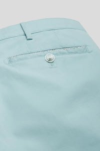 Meyer - Roma Comfort Fit Fine Cotton Chino, Aqua