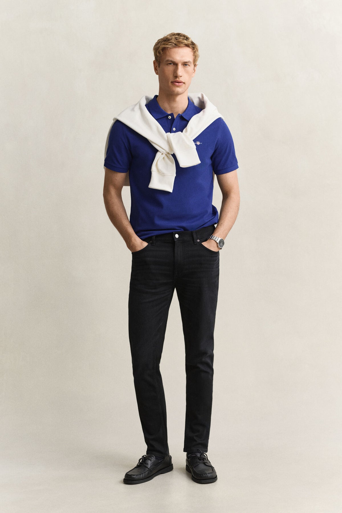 GANT - Slim Fit Jeans, Black Broken In