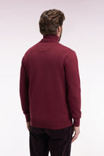 Load image into Gallery viewer, Eden Park - Heavy Cotton Trucker Neck Quarter-Zip, Burgundy
