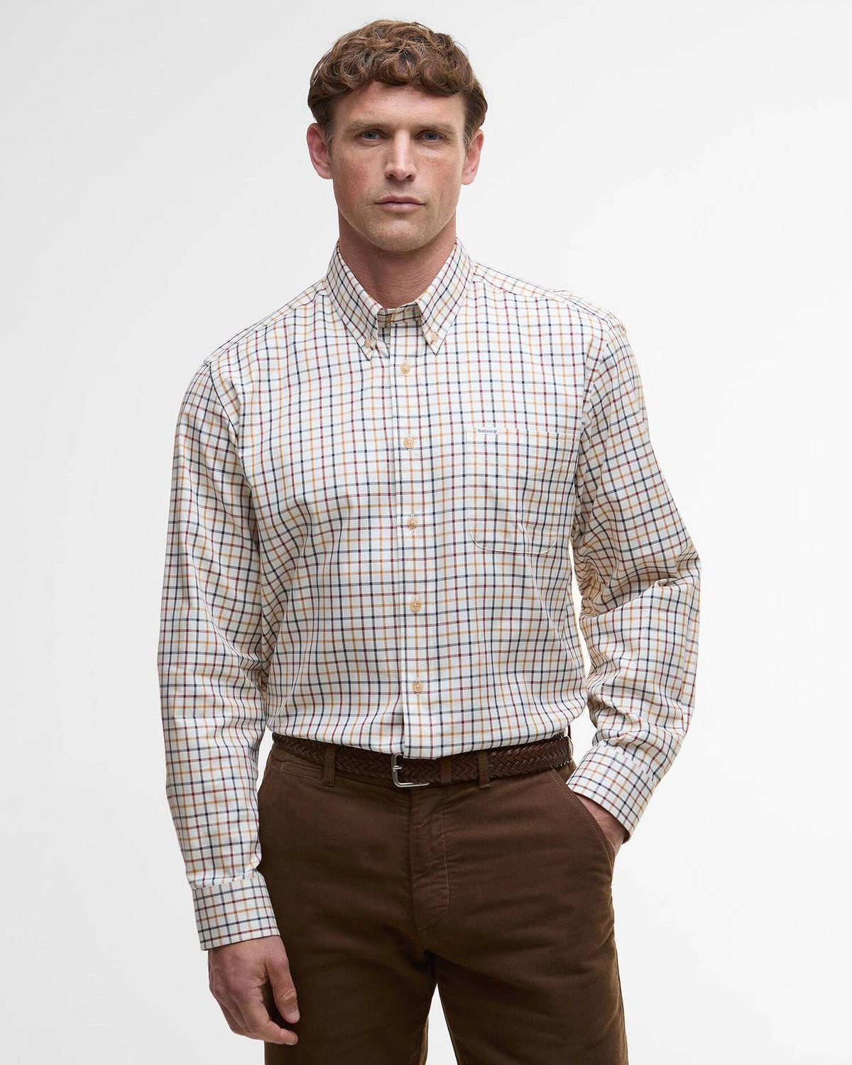 Barbour - Sporting Tattersall Regular Fit Shirt, Copper