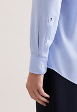 Load image into Gallery viewer, Seidensticker - Regular Fit Business Shirt, Blue Structure
