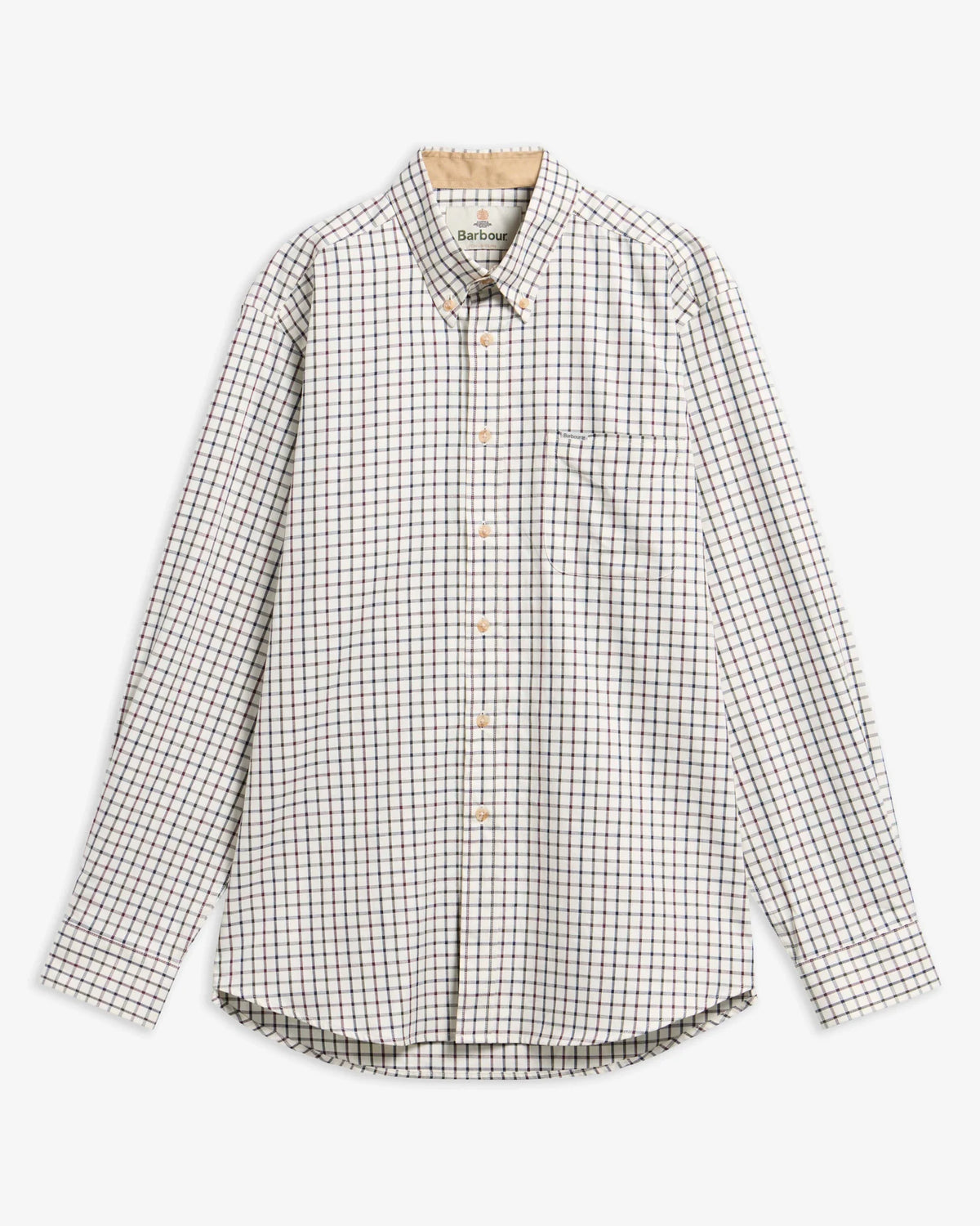 Barbour - Sporting Tattersall Regular Fit Shirt, Dark Bordeaux