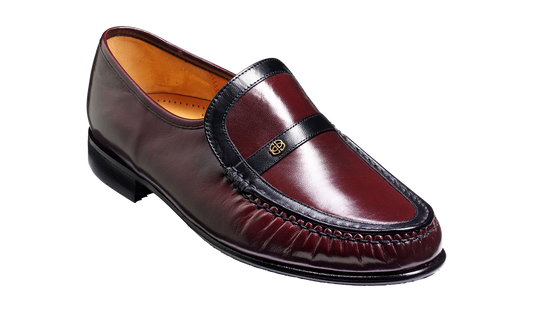 Barker - Jefferson, Burgandy/Black Kid