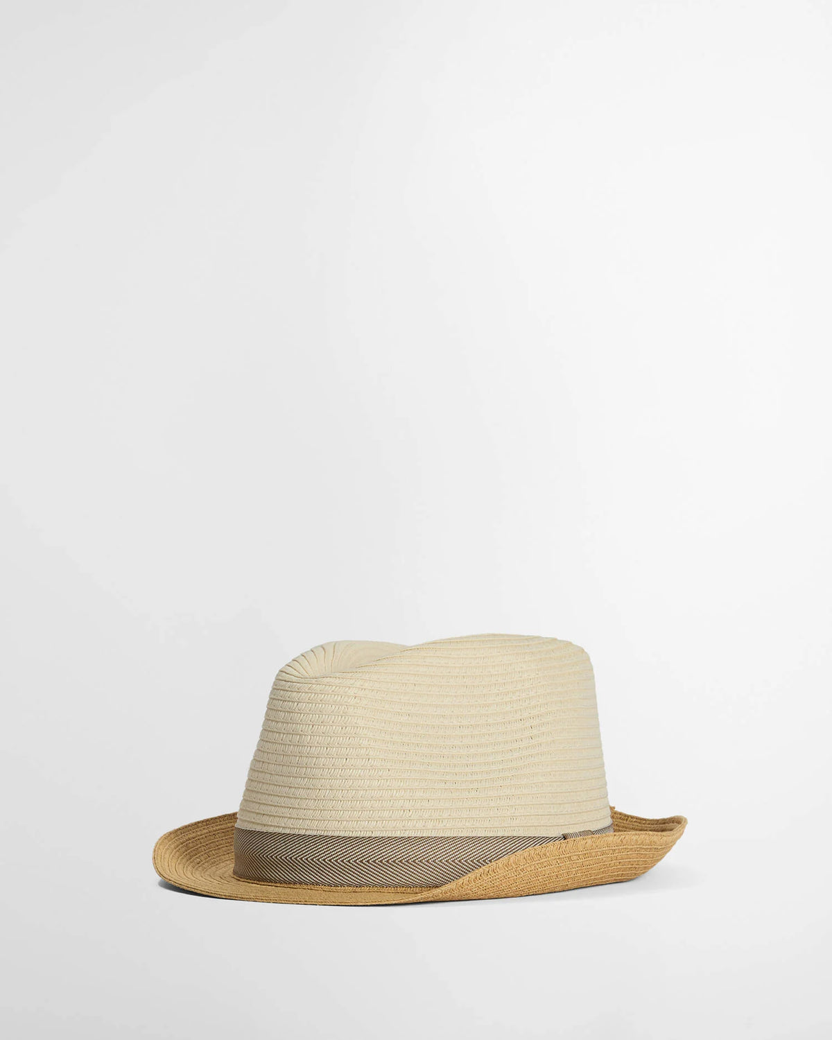 Barbour - Ashill Trilby Summer Hat, Ecru/Tan