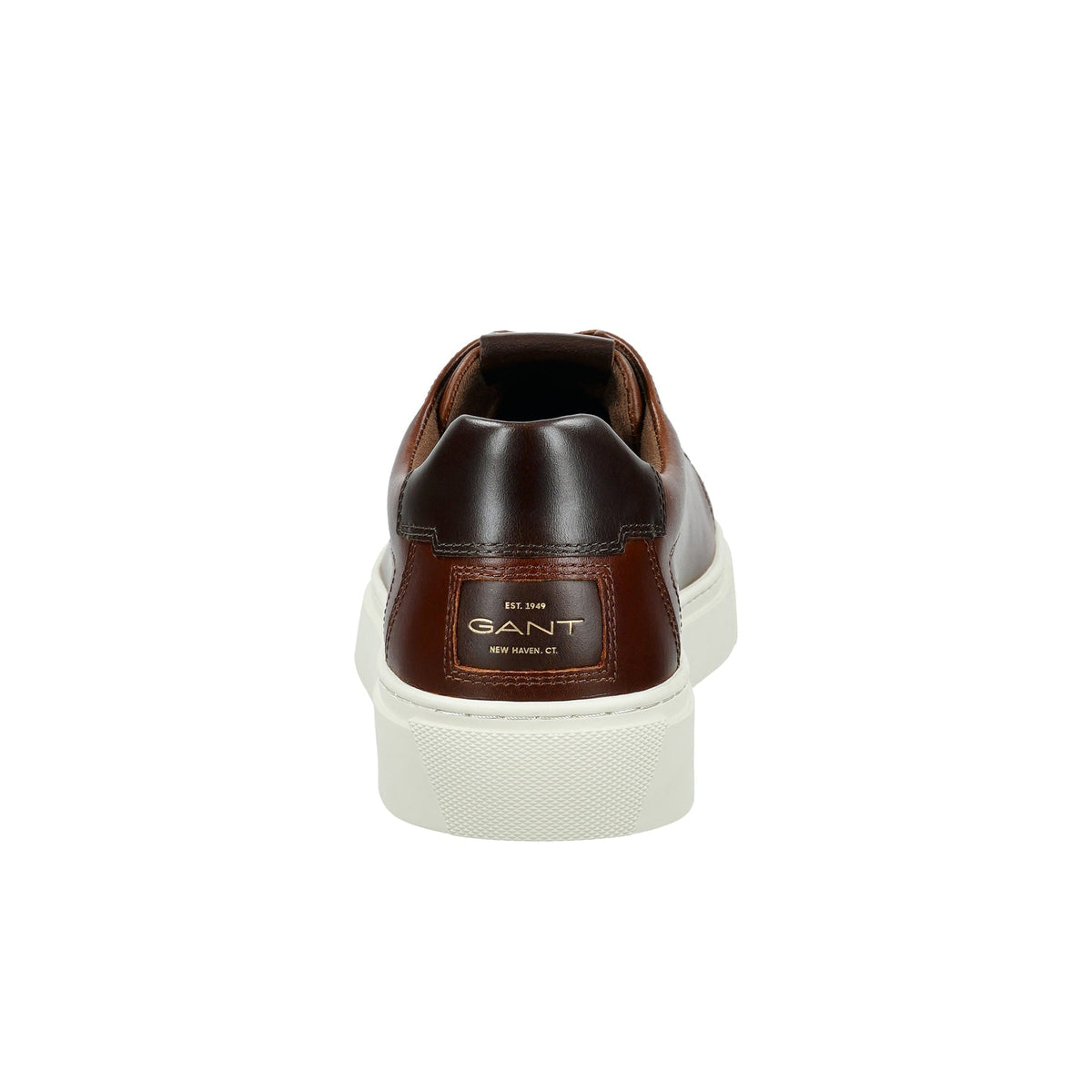 GANT - McJulien Cow Leather Trainer, Cognac/Dark Brown, Luke