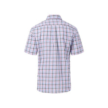 Load image into Gallery viewer, Fynch Hatton - Short Sleeve Checkered Shirt, Dusty Lavender
