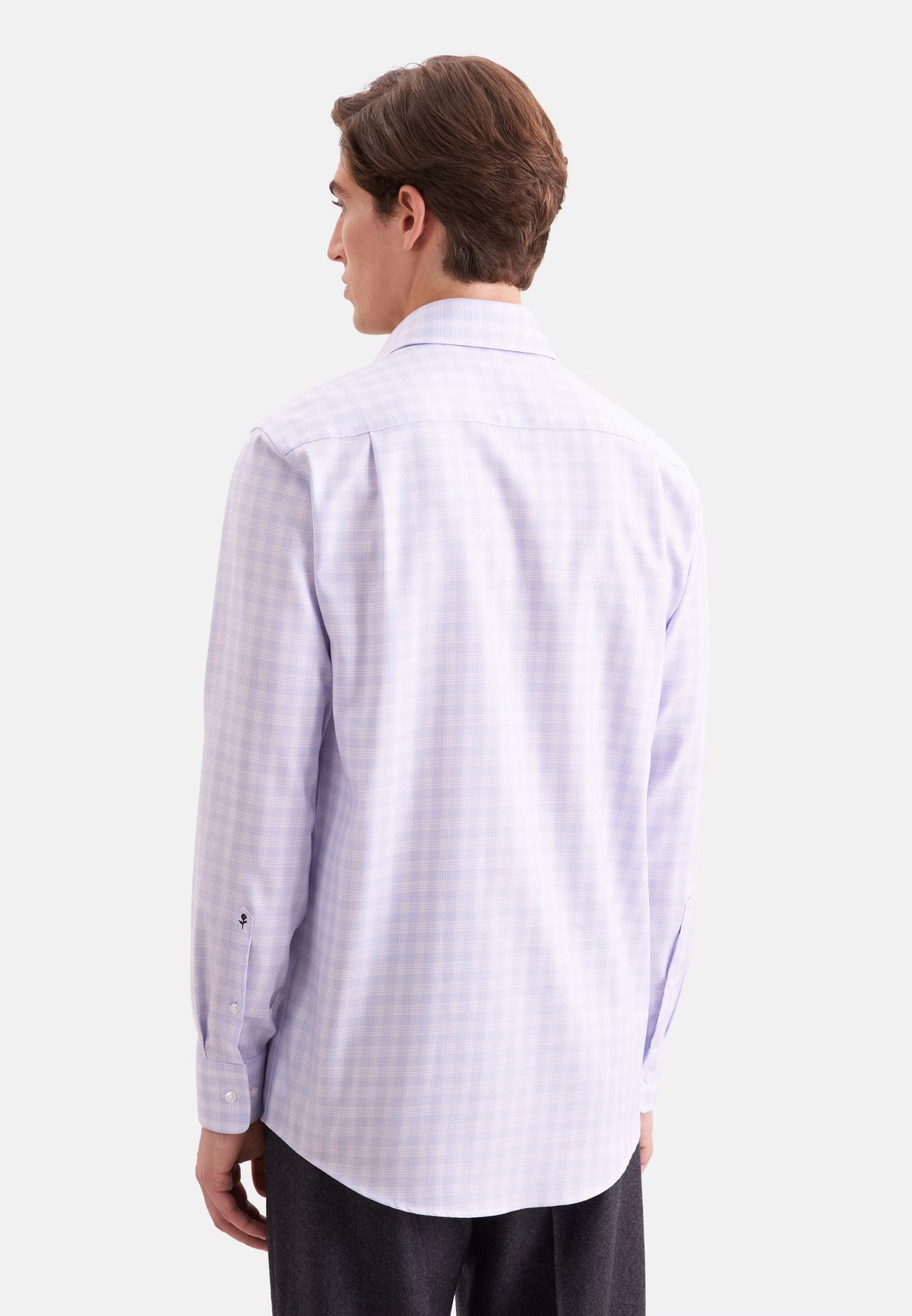 Seidensticker - Regular Fit Business Shirt, Rose Checked