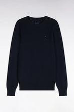 Load image into Gallery viewer, Eden Park - Honeycomb Cotton Round Neck, Navy
