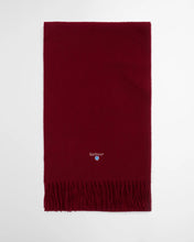 Load image into Gallery viewer, Barbour - Plain Lambswool Scarf, Biking Red
