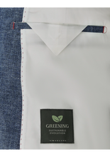 Load image into Gallery viewer, Carl Gross - Paul GC Linen Blend Slim Fit Jacket, Blue
