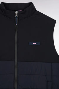 Eden Park - Two-Tone Sleeveless Jacket, Navy