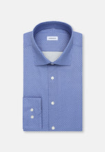Load image into Gallery viewer, Seidensticker - Regular Fit Business Shirt, Mid-Blue Print
