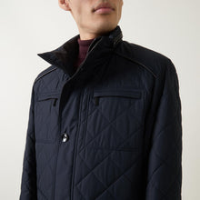 Load image into Gallery viewer, Bugatti - Quilted Field Coat, Navy
