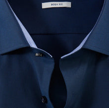Load image into Gallery viewer, OLYMP - Level Five Body Fit Business Shirt, Midnight Blue
