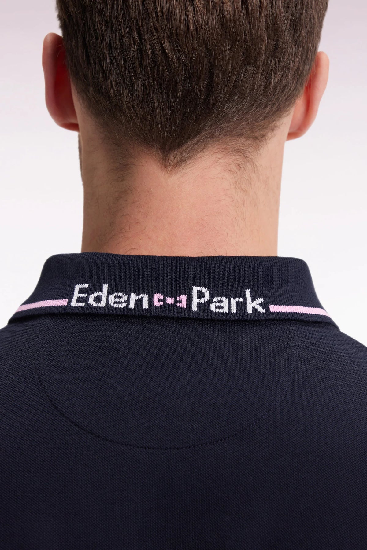 Eden Park - Short-Sleeve Cotton Polo Shirt, Navy
