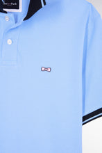 Load image into Gallery viewer, Eden Park - Short-sleeve Cotton Polo Shirt, Sky
