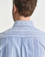 Load image into Gallery viewer, GANT - Regular Fit Striped Oxford Shirt, Rich Blue
