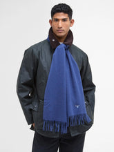 Load image into Gallery viewer, Barbour - Plain Lambswool Scarf, True Navy
