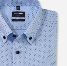 Load image into Gallery viewer, OLYMP -  Modern Fit, Luxor
Business shirt, Button-down, Bleu
