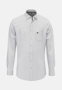 Fynch Hatton - Supersoft Oxford Shirt, Navy Check