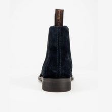 Load image into Gallery viewer, Sloane - Richmond Suede Chelsea Boot, Dark Navy, Olivia
