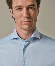 Load image into Gallery viewer, Profuomo - Japanese Knitted Cutaway SF Shirt, Light Blue
