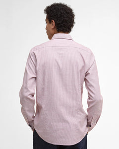 Barbour - Turner Tailored Houndstooth Shirt, Earth Pink