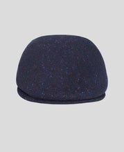 Load image into Gallery viewer, Magee - Donegal Tweed Flat Cap, Navy Salt &amp; Pepper
