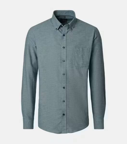 Casa Moda - Casual Fit Shirt, Pale Green