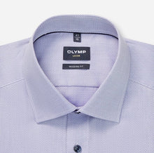 Load image into Gallery viewer, OLYMP - Luxor Modern Fit Business Shirt, New Kent, Viola
