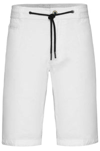 Bugatti - Bermuda Linen Shorts, white