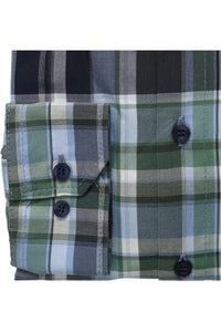 MarVelis - Casual Shirt, Green Check