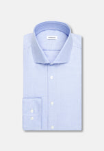 Load image into Gallery viewer, Seidensticker - Slim Fit Shirt, Mid-Blue Structure
