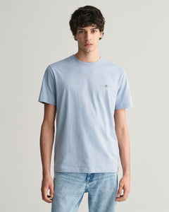 GANT - Regular Shield SS T-Shirt, Dove Blue