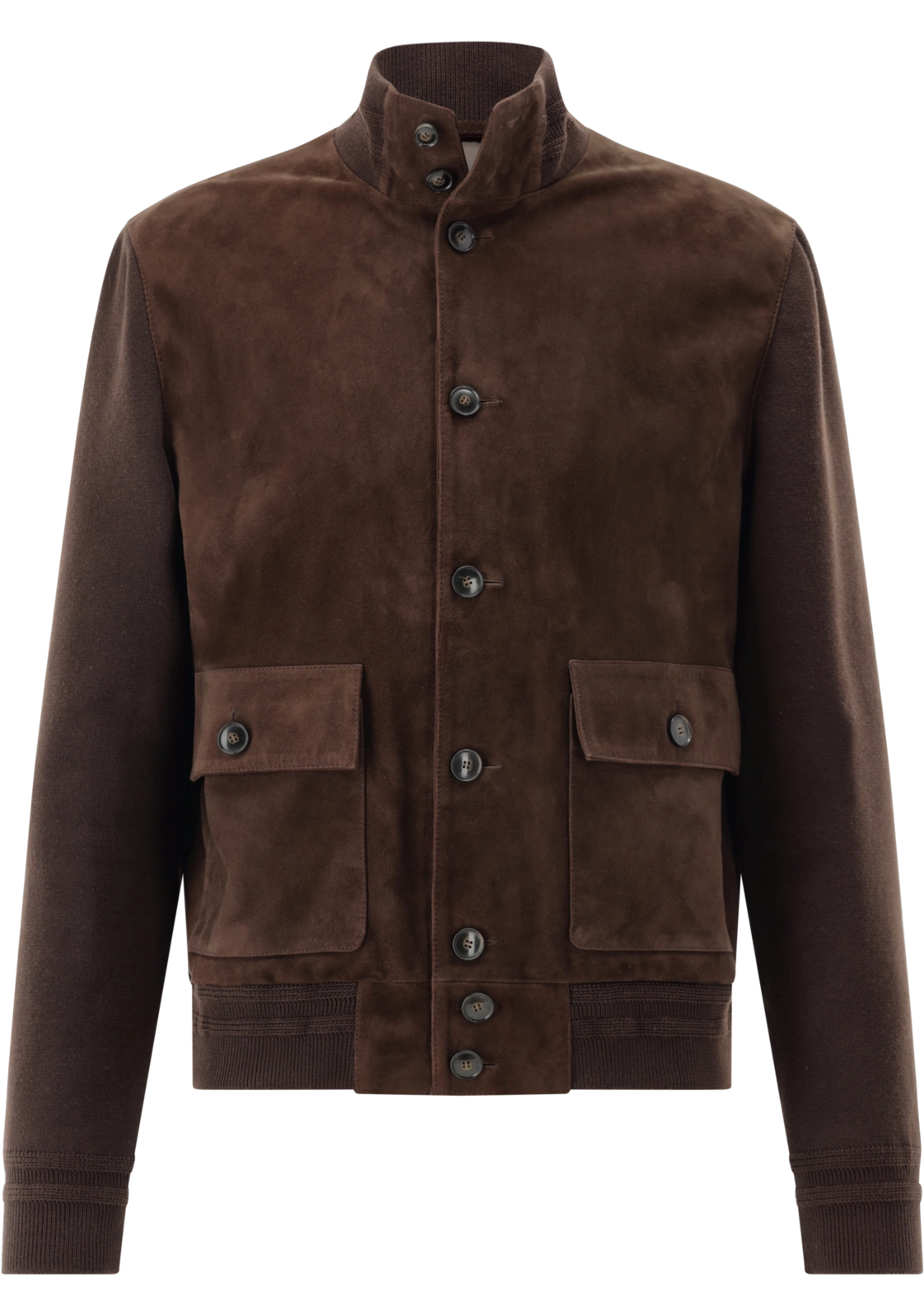 Carl Gross - Lowell Suede Jacket, Brown