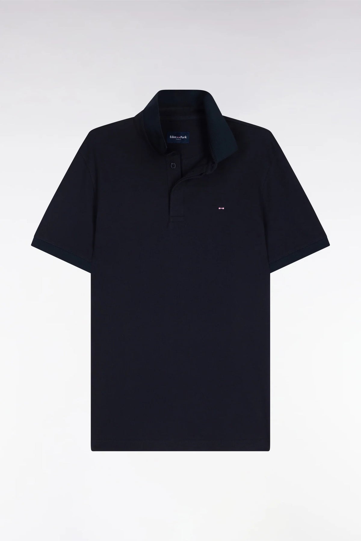 Eden Park - Cotton Polo Shirt Slim, Navy