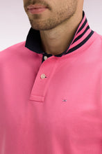 Load image into Gallery viewer, Eden Park - Cotton Contrast Collar Polo Shirt Slim, Fuchsia
