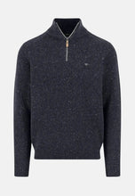 Load image into Gallery viewer, Fynch Hatton - Half Zip Jumper, Navy
