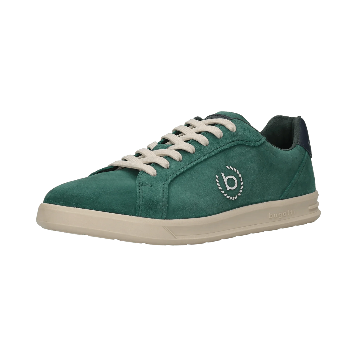 Bugatti - Suede Leather Sneakers, Dark Green, Patrick