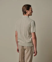 Load image into Gallery viewer, Profuomo - Aero Ease Polo, Beige Striped
