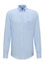 Load image into Gallery viewer, Fynch Hatton - Linen Summer Shirt, Blue
