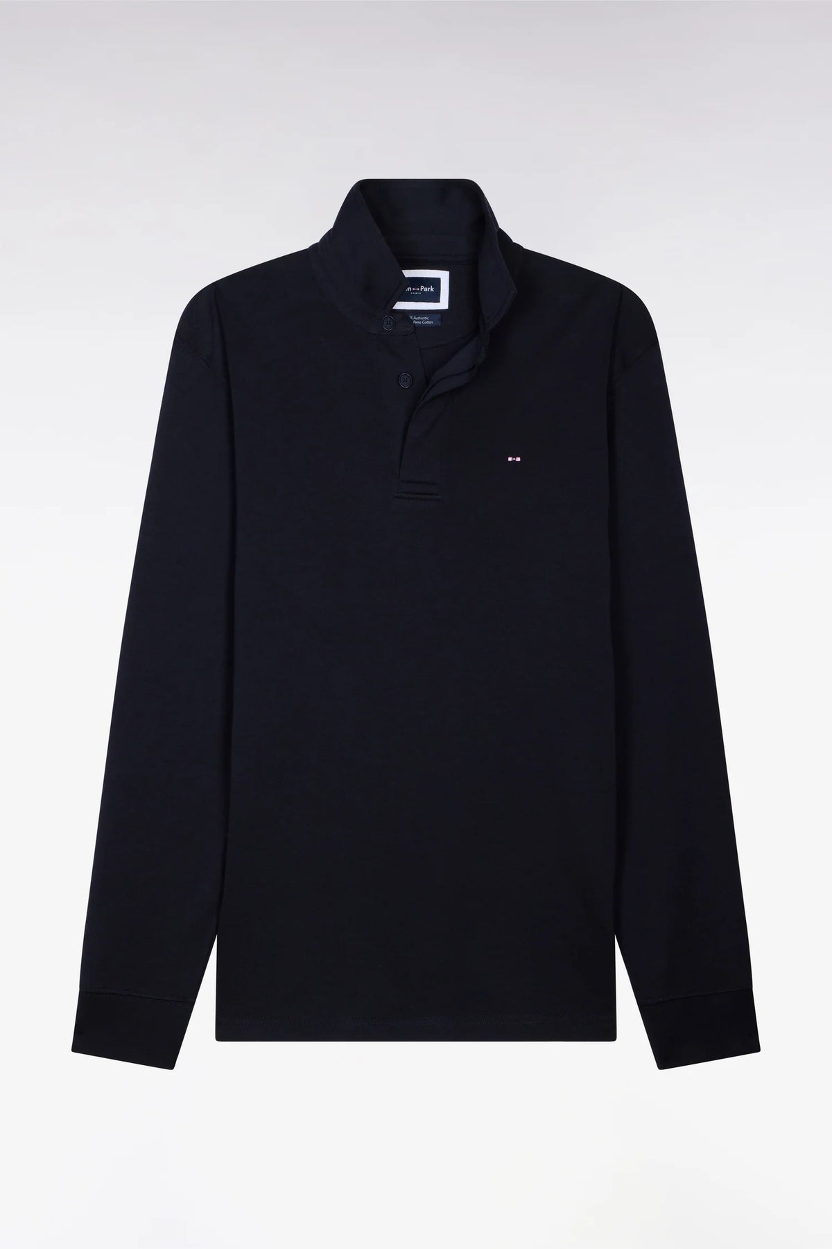 Eden Park - Long Sleeve Flex Polo, Navy
