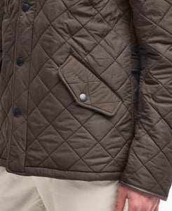 Barbour - Powell Quilted Jacket , Olive (XL & XXL Only)