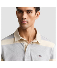 Load image into Gallery viewer, GANT - Striped Rugger, Grey Melange
